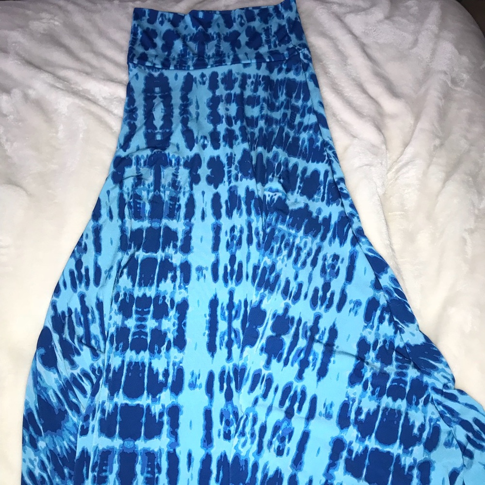 PERFECT TIE DYE LULAROE MAXI SHIRT SIZE XXS